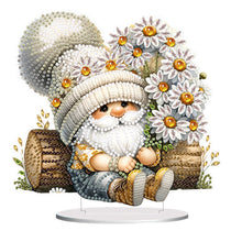 Load image into Gallery viewer, Acrylic Daisy Gnome 5D DIY Desktop Diamond Art Kits Bedroom Table Decoration