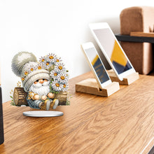 Load image into Gallery viewer, Acrylic Daisy Gnome 5D DIY Desktop Diamond Art Kits Bedroom Table Decoration
