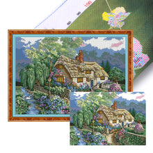 Load image into Gallery viewer, Joy Sunday - Sunset - 54*38CM 14CT 2 Stamped Cross Stitch