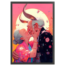 Load image into Gallery viewer, Huancan - Pink Bubbles At Sunset - 40*60CM 11CT 3 Stamped Cross Stitch