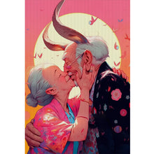 Load image into Gallery viewer, Huancan - Pink Bubbles At Sunset - 40*60CM 11CT 3 Stamped Cross Stitch