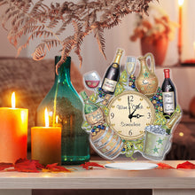 Load image into Gallery viewer, Acrylic Special Shaped Ice Bucket Wine 5D Diamond Painting Clock Art Craft