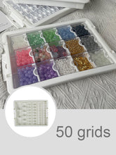 Load image into Gallery viewer, 50 Grids Clear Diamond Painting Storage Containers for Beads Art DIY Crafts