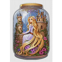 Load image into Gallery viewer, Yishu - Rapunzel In A Bottle - 40*60CM 11CT 3 Stamped Cross Stitch