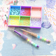 Load image into Gallery viewer, 6Pcs Diamond Painting Pen Diamond Art Pen with Glowing Bead for Kids Adults