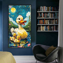 Load image into Gallery viewer, Yishu - Little Yellow Duck - 40*75CM 11CT 3 Stamped Cross Stitch