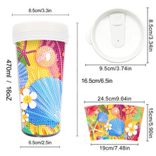 Load image into Gallery viewer, 470ml Summer 5D Diamond Painting Decorate Water Bottle DIY Art for Boys Girls