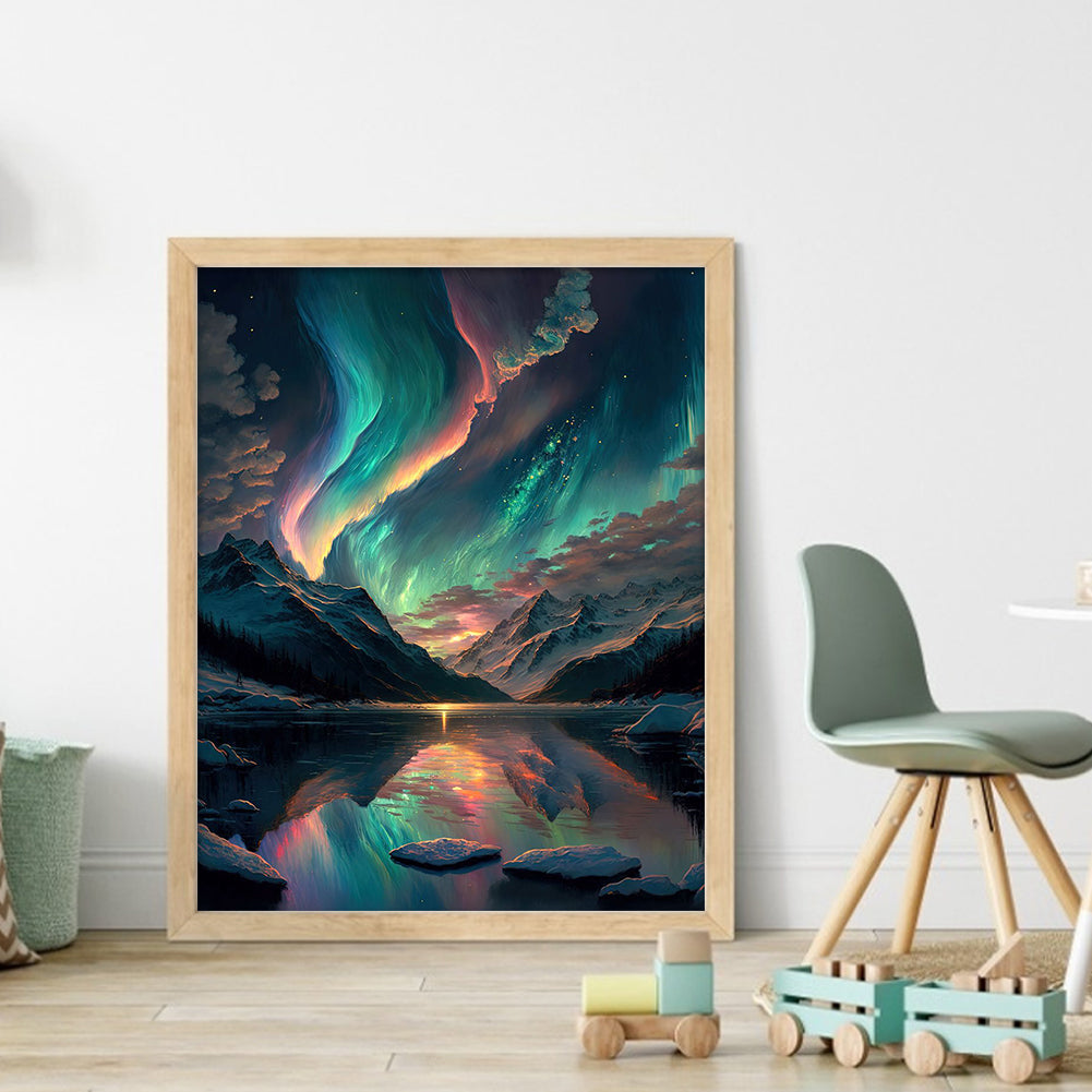 Aurora - Full 11CT Counted Cross Stitch 40x50CM - Diy