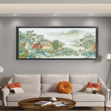 Load image into Gallery viewer, Mona Lisa Brand - Meeting Friends In The Valley - 195*83CM 11CT 3 Stamped Cross Stitch