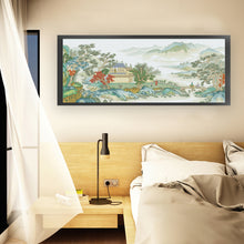 Load image into Gallery viewer, Mona Lisa Brand - Meeting Friends In The Valley - 195*83CM 11CT 3 Stamped Cross Stitch