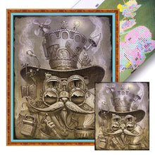 Load image into Gallery viewer, Yishu - Mecha Punk - 40*50CM 11CT 3 Stamped Cross Stitch