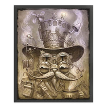 Load image into Gallery viewer, Yishu - Mecha Punk - 40*50CM 11CT 3 Stamped Cross Stitch