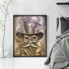 Load image into Gallery viewer, Yishu - Mecha Punk - 40*50CM 11CT 3 Stamped Cross Stitch