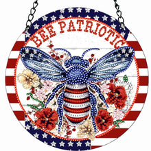 Load image into Gallery viewer, Bee 2D Flat DIY Diamond Art Suncatcher Diamond Art Pendant for Home Decor