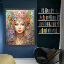 Load image into Gallery viewer, Yishu - Forest Goddess Iii - 50*60CM 11CT 3 Stamped Cross Stitch