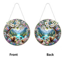 Load image into Gallery viewer, Landscape Double Sided Effect Diamond Painting Hanging Pendant (Landscape)