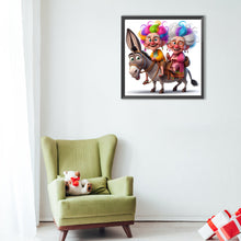 Load image into Gallery viewer, Crazy Old Lady 40*40CM(Canvas) Full Round Drill Diamond Painting