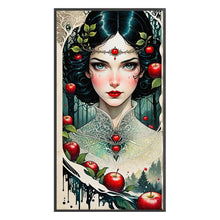 Load image into Gallery viewer, Yishu - Apple Girl - 40*75CM 11CT 3 Stamped Cross Stitch