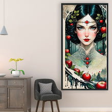 Load image into Gallery viewer, Yishu - Apple Girl - 40*75CM 11CT 3 Stamped Cross Stitch
