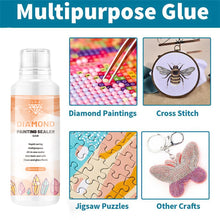 Load image into Gallery viewer, 240ml Diamond Painting Sealer Diamond Art Sealer Puzzle for DIY Puzzles