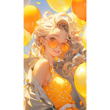 Load image into Gallery viewer, Sunshine Girl 40*70CM(Picture) Full Round Drill Diamond Painting