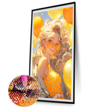 Load image into Gallery viewer, Sunshine Girl 40*70CM(Picture) Full Round Drill Diamond Painting