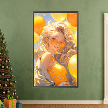Load image into Gallery viewer, Sunshine Girl 40*70CM(Picture) Full Round Drill Diamond Painting