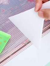 Load image into Gallery viewer, Diamond Painting Ruler with 400 Blank Grids Diamond Art Paint Fix Tool Kit
