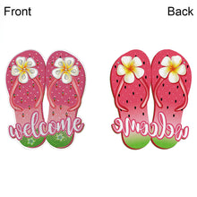 Load image into Gallery viewer, Summer Vibe 2D Flat DIY Special Shape Diamond Art Pendant Wall Door Decoration