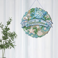 Load image into Gallery viewer, Summer Vibe 2D Flat DIY Special Shape Diamond Art Pendant Wall Door Decoration