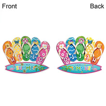 Load image into Gallery viewer, Summer Vibe 2D Flat DIY Special Shape Diamond Art Pendant Wall Door Decoration