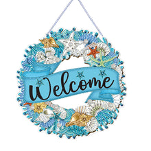 Load image into Gallery viewer, Summer Vibe 2D Flat DIY Special Shape Diamond Art Pendant Wall Door Decoration