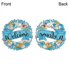 Load image into Gallery viewer, Summer Vibe 2D Flat DIY Special Shape Diamond Art Pendant Wall Door Decoration