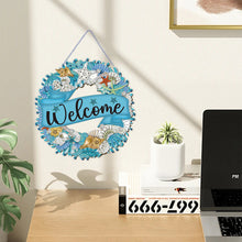 Load image into Gallery viewer, Summer Vibe 2D Flat DIY Special Shape Diamond Art Pendant Wall Door Decoration