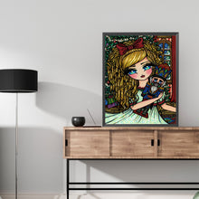 Load image into Gallery viewer, Girl 40*50CM(Picture) Full Square Drill Diamond Painting