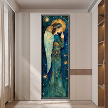 Load image into Gallery viewer, Yishu - Green-Winged Goddess - 30*90CM 11CT 3 Stamped Cross Stitch