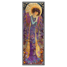 Load image into Gallery viewer, Yishu - Purple-Winged Goddess - 30*90CM 11CT 3 Stamped Cross Stitch