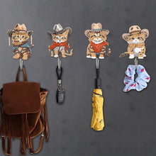 Load image into Gallery viewer, 6Pcs Diamond Painting Hooks Cartoon Cat Diamond Art Craft Wall Hook for Beginner
