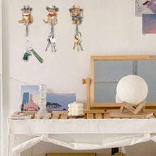 Load image into Gallery viewer, 6Pcs Diamond Painting Hooks Cartoon Cat Diamond Art Craft Wall Hook for Beginner