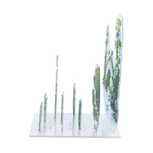 Load image into Gallery viewer, Acrylic Arch Bridge Pond Desktop Diamond Art Kits for Home Office Decor