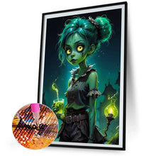 Load image into Gallery viewer, Zombie Girl 40*60CM(Picture) Full Round Drill Diamond Painting