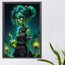 Load image into Gallery viewer, Zombie Girl 40*60CM(Picture) Full Round Drill Diamond Painting