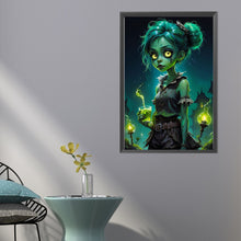 Load image into Gallery viewer, Zombie Girl 40*60CM(Picture) Full Round Drill Diamond Painting