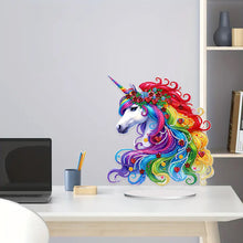 Load image into Gallery viewer, 2D Flat Print DIY Horse Desktop Diamond Painting Art Kits for Adults Beginner