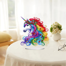 Load image into Gallery viewer, 2D Flat Print DIY Horse Desktop Diamond Painting Art Kits for Adults Beginner