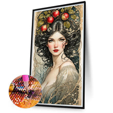 Load image into Gallery viewer, Retro Fantasy Girl 40*75CM(Canvas) Full Round Drill Diamond Painting