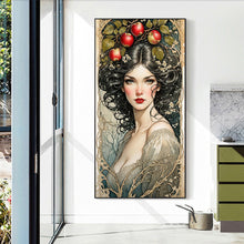 Load image into Gallery viewer, Retro Fantasy Girl 40*75CM(Canvas) Full Round Drill Diamond Painting