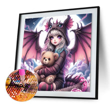 Load image into Gallery viewer, Dinosaur Girl 50*50CM(Canvas) Full Round Drill Diamond Painting