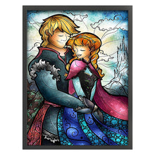 Load image into Gallery viewer, Yishu - Disney Princess Anna - 50*65CM 11CT 3 Stamped Cross Stitch
