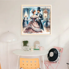 Load image into Gallery viewer, Yishu - Aristocratic Couple - 50*50CM 11CT 3 Stamped Cross Stitch